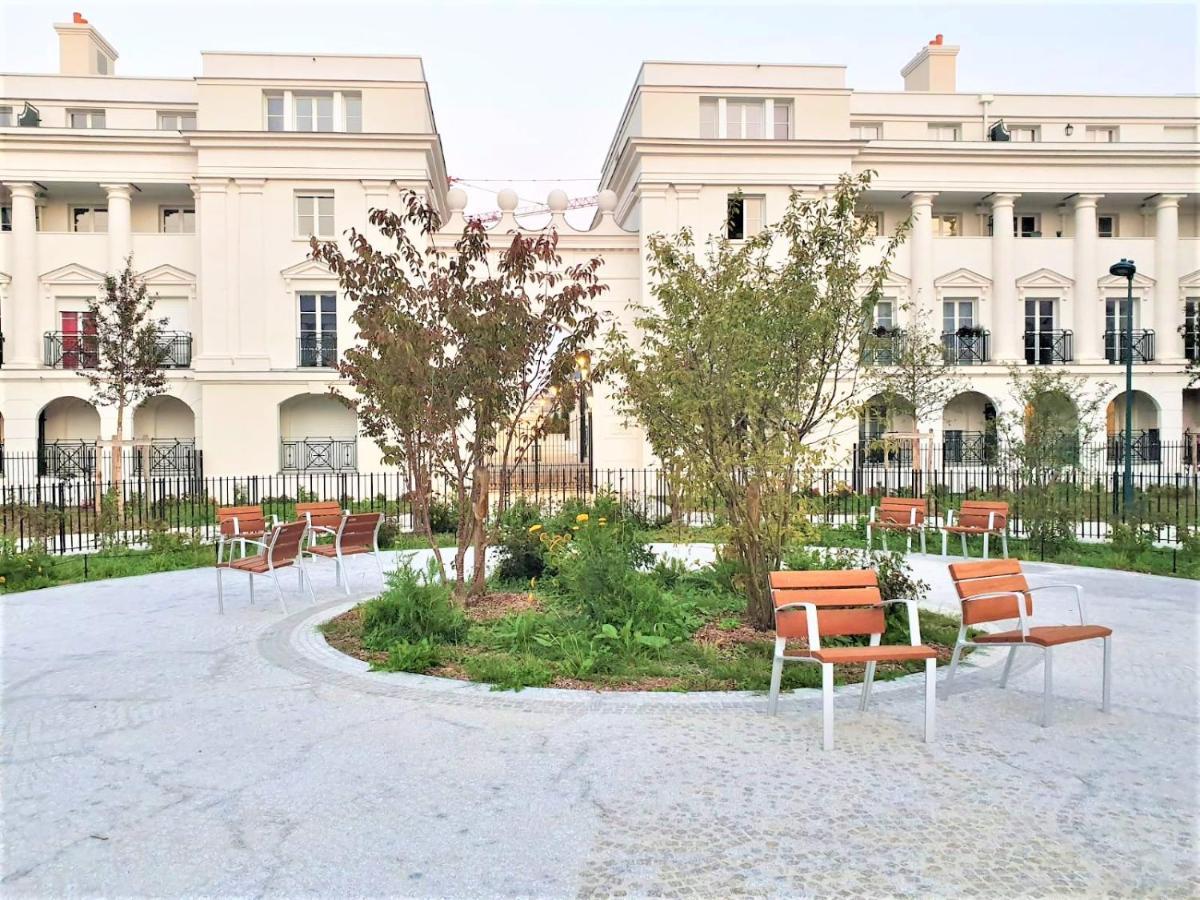 Sublime Appartemt 5 min Disneyland/Vallée Village/Val d'europe Serris Exterior foto