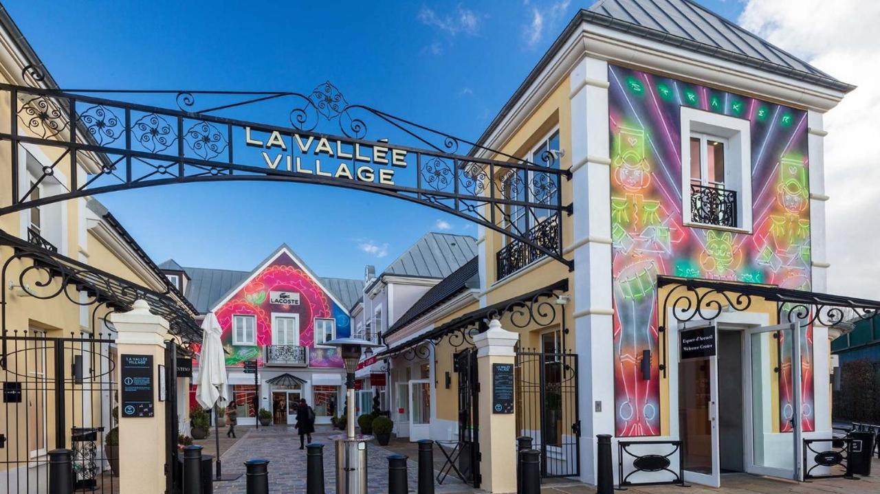 Sublime Appartemt 5 min Disneyland/Vallée Village/Val d'europe Serris Exterior foto